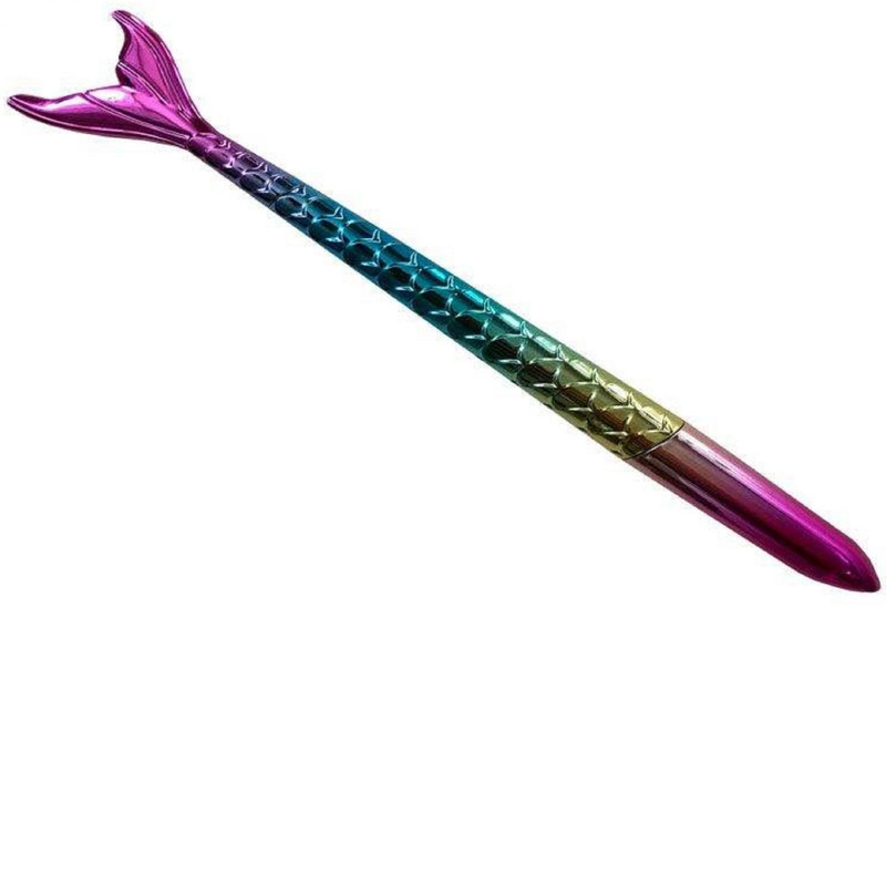 روان نویس مدل پری دریایی هولوگرامی به همراه مداد نوکی