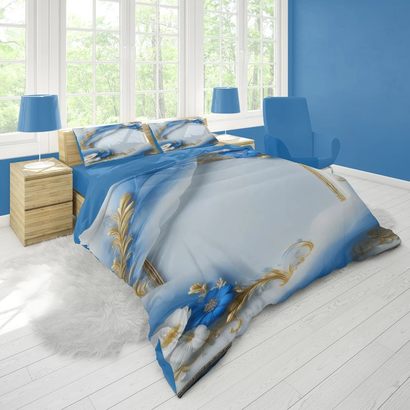 سرویس روتختی 2 نفر 6 تکه مدل B284 میکرو چاپ دیجیتال