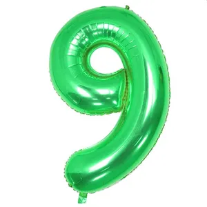 بادکنک فویلی سورتک مدل عدد نه پلاس کد STFN03