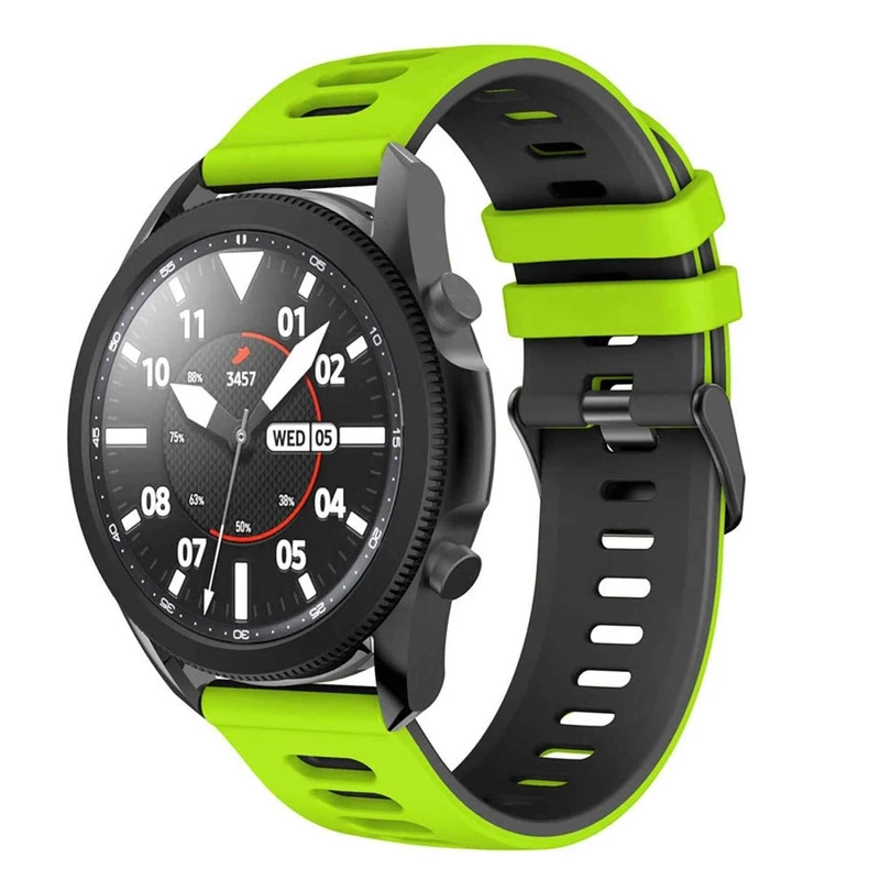 بند کروکودیل مدل Silic 2color مناسب برای ساعت هوشمند  شیائومی Maimo Watch