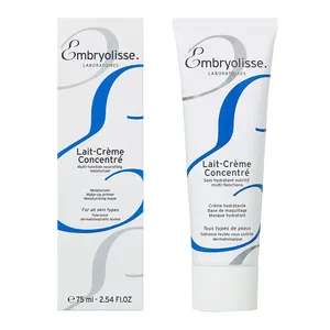 کرم مرطوب کننده صورت امبریولیس مدل Lait مناسب برای پوست های خشک حجم 75 میلی لیتر