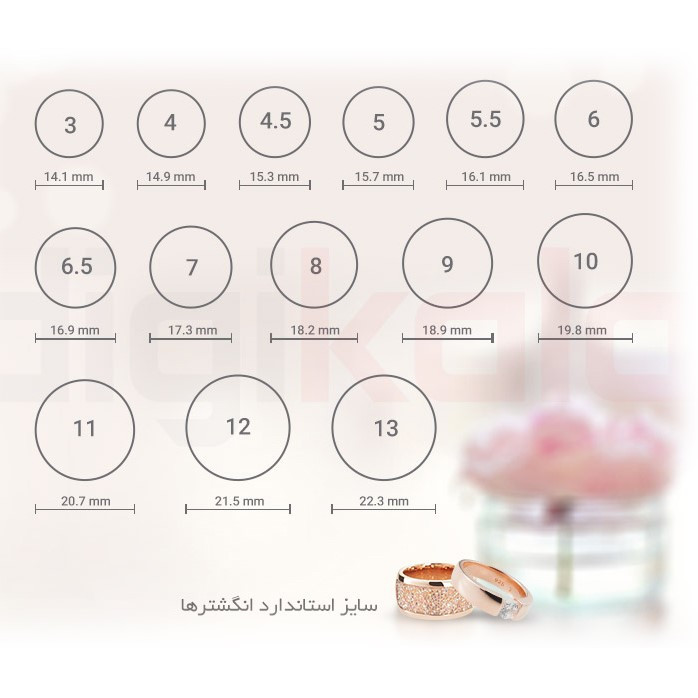 انگشتر طلا 18 عیار زنانه کاپانی کد KR001-S7 انگشتر طلا 18 عیار زنانه کاپانی کد KR001-S7