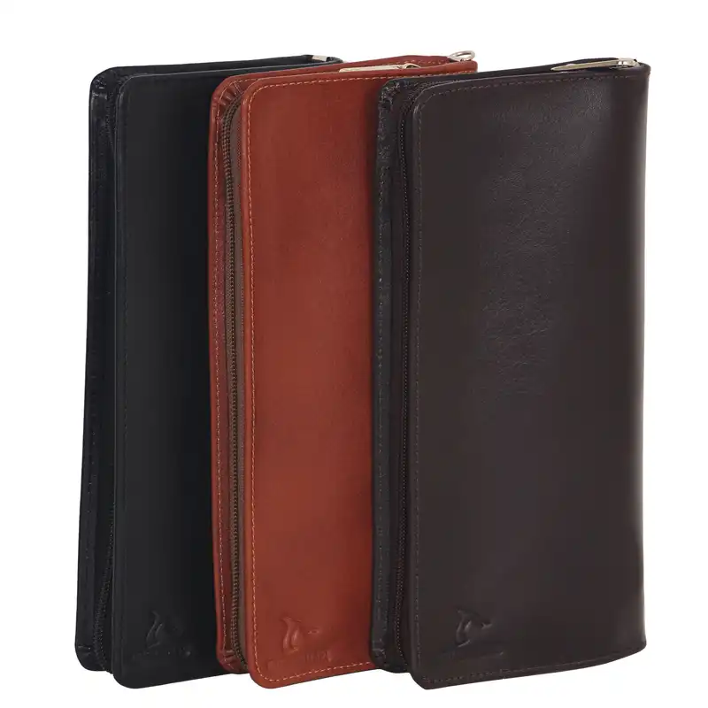 کیف دسته چک چرم بارز مدل DM76