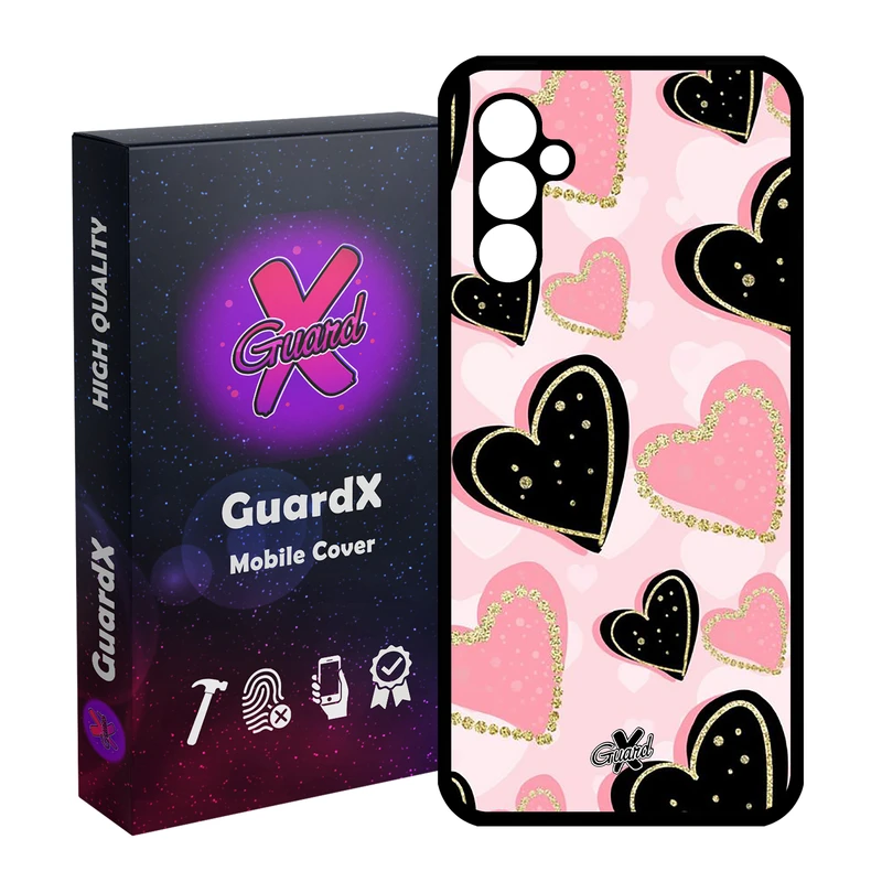کاور گارد ایکس طرح Love مدل Glass10106 مناسب برای گوشی موبایل سامسونگ Galaxy A24/A24 4G/M34 5G