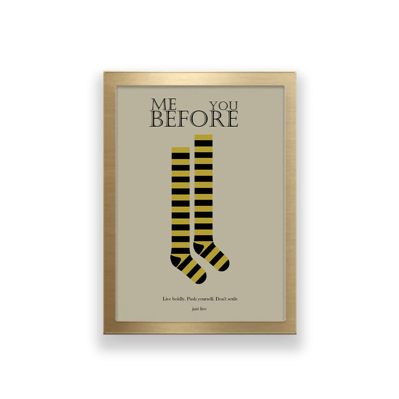 تابلو طرح فیلم me before you