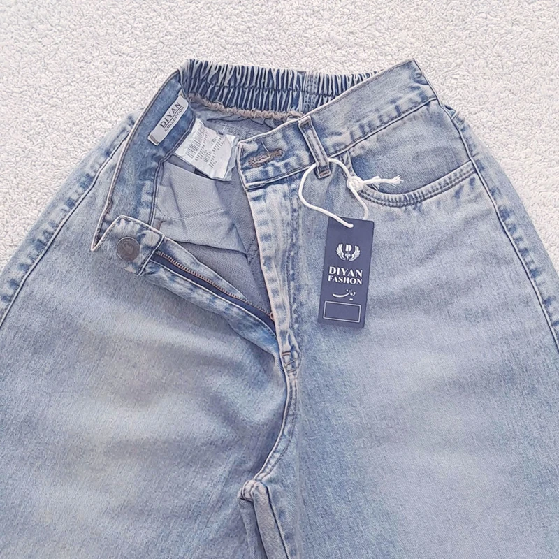 عکس شماره 12 : شلوار جین بگ زنانه دیان مدل ba_rado_ro