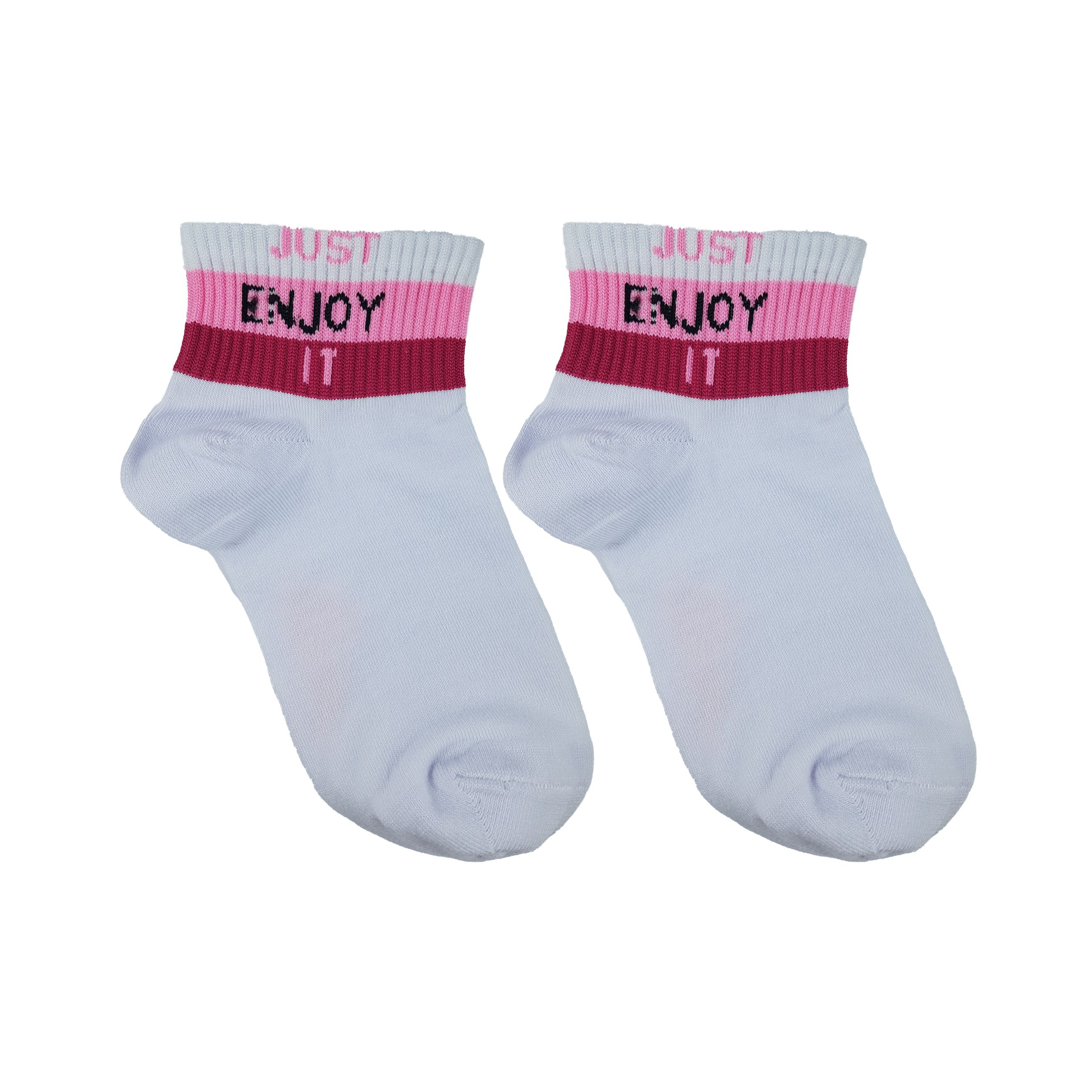 جوراب مدل JUST ENJOY IT کد 036