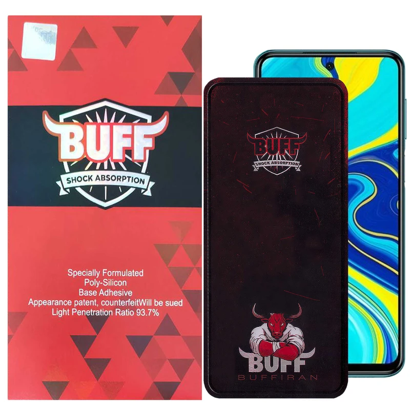محافظ صفحه نمایش بوف مدل Muscle-Bull مناسب برای گوشی موبایل شیائومی Redmi Note 9 Pro Max/Note 9 Pro 5G/4G/(India)/Note 9s