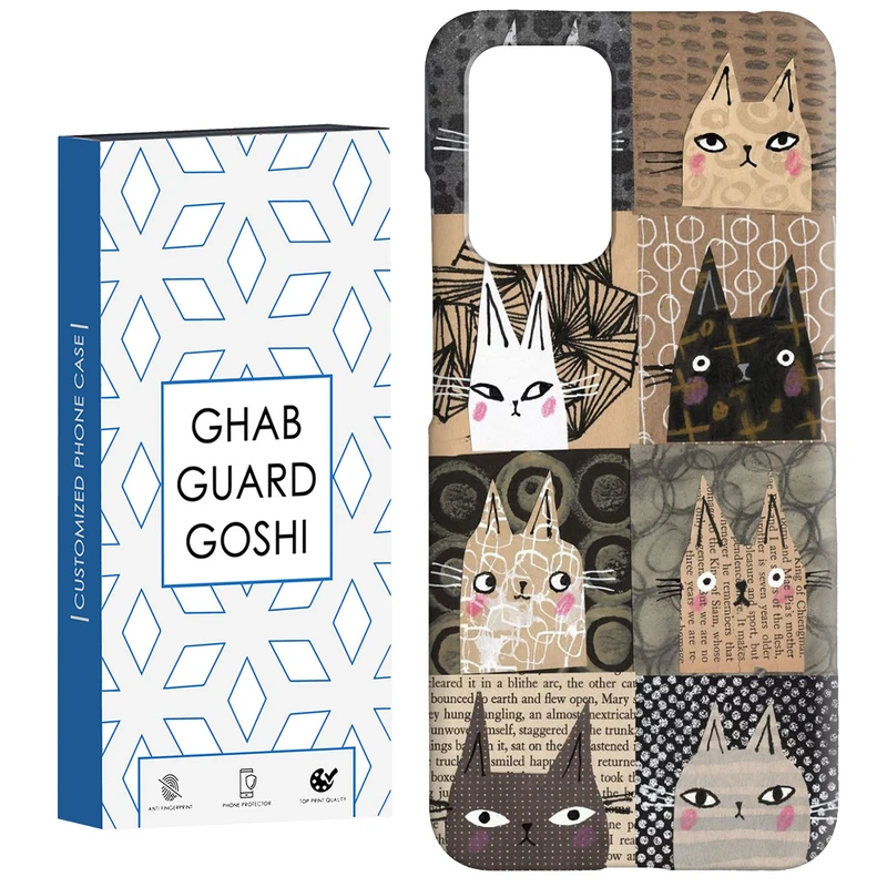 کاور قاب گارد گوشی طرح گربه کد Dimo-308 مناسب برای گوشی موبایل شیائومی  Redmi 10 