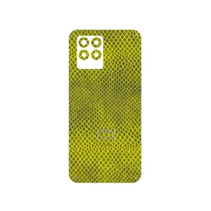 MAHOOT Yellow Snake Skin Cover Sticker for Realme 8 Pro