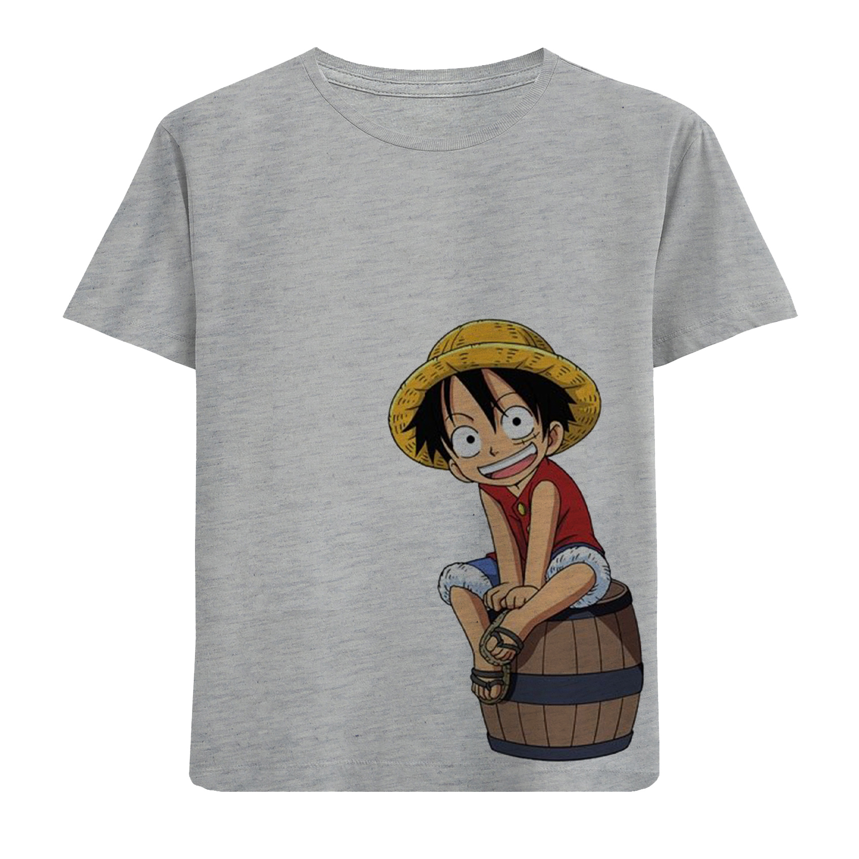 تی شرت آستین کوتاه پسرانه مدل پسرک وبشکه D423