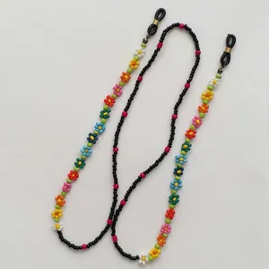 بند عینک مدل گل رنگین کمان BE123