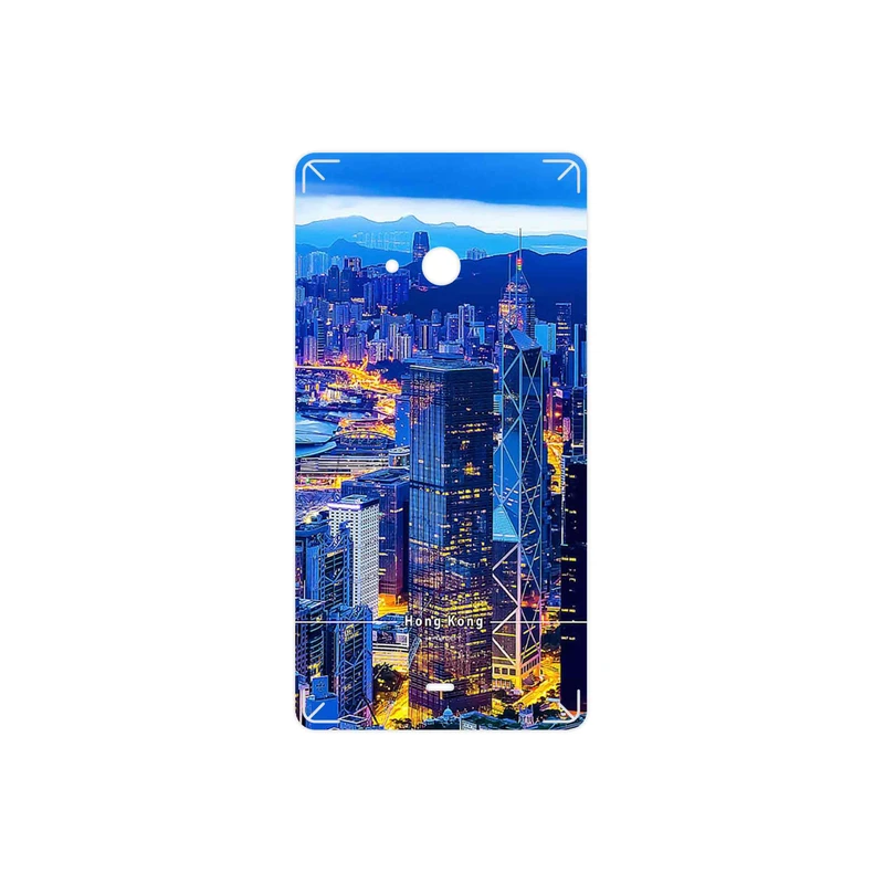 برچسب پوششی ماهوت مدل Hong Kong City مناسب برای گوشی موبایل مایکروسافت Lumia 540