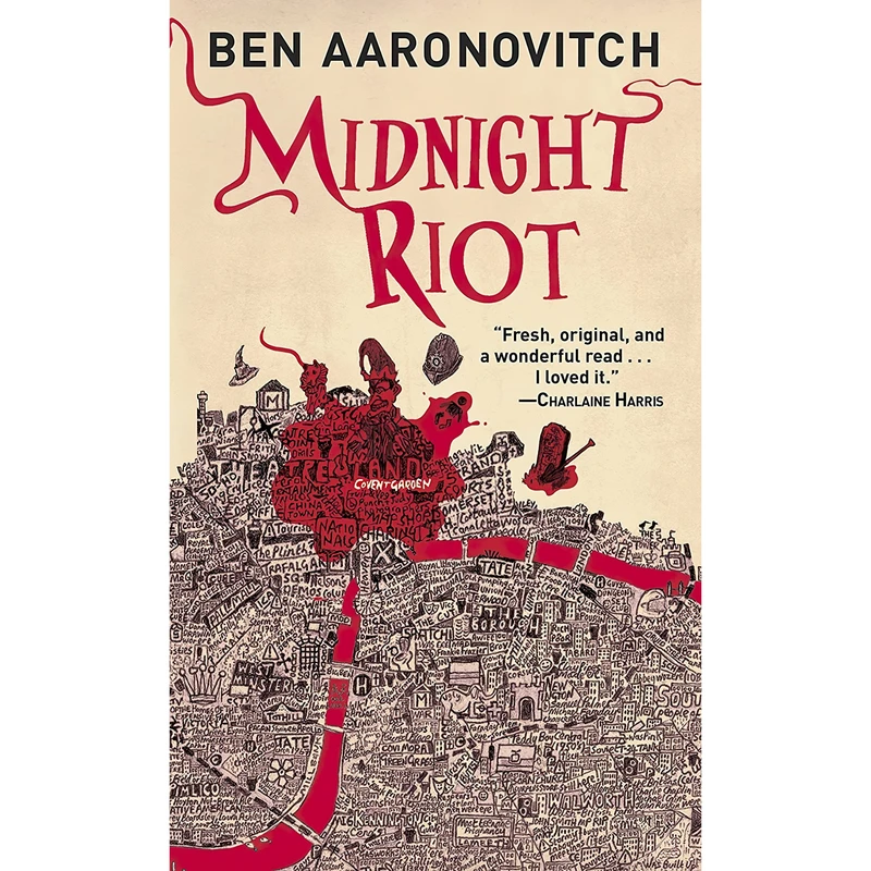 کتاب Midnight Riot اثر Ben Aaronovitch انتشارات Del Rey