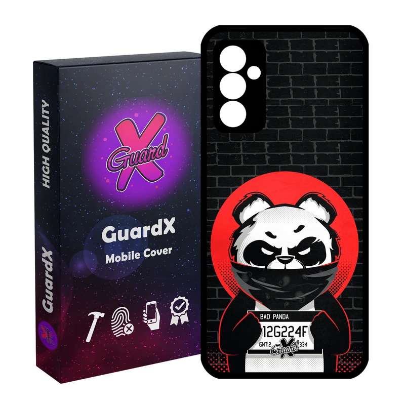 کاور گارد ایکس طرح Panda مدل Glass10241 مناسب برای گوشی موبایل سامسونگ Galaxy A34 / A34 5G