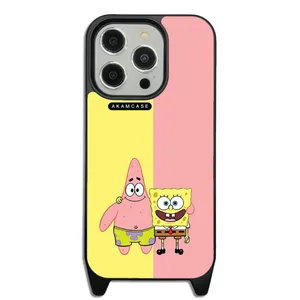 AKAM AMC-WLA14PRO-SPONGE BOB6 Cover For Apple iPhone 14 Pro