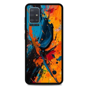 AKAM AMC-WSGA51-WATER COLOR-21 Cover For Samsung Galaxy A51