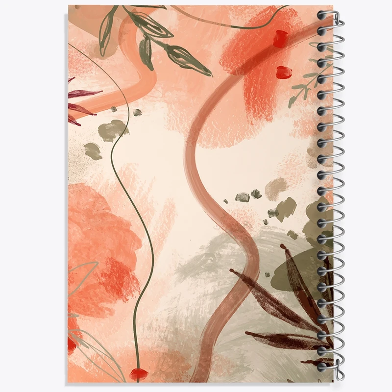 دفتر لیست خرید 50 برگ خندالو طرح دکوراتیو (decorative) کد F1528