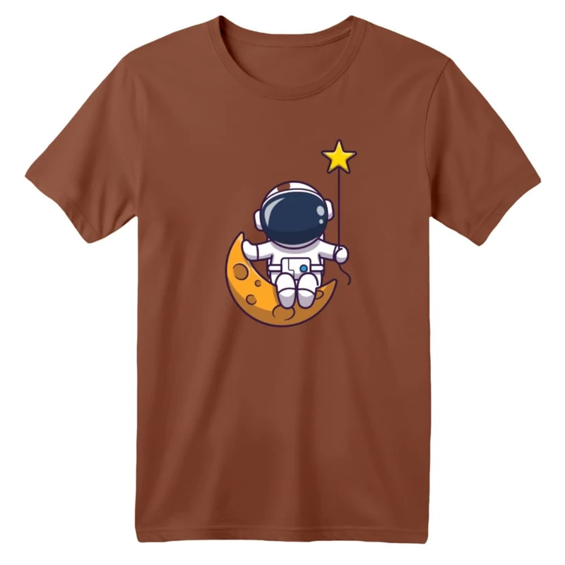 تی شرت آستین کوتاه بچگانه مدل فضانورد کد ۱۴