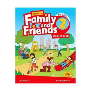نقد و بررسی کتاب American Family and Friends 2 اثر Naomi Simmons انتشارات Oxford توسط خریداران