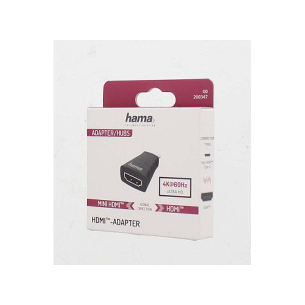 مبدل Mini HDMI به HDMI 4K هاما مدل 200347