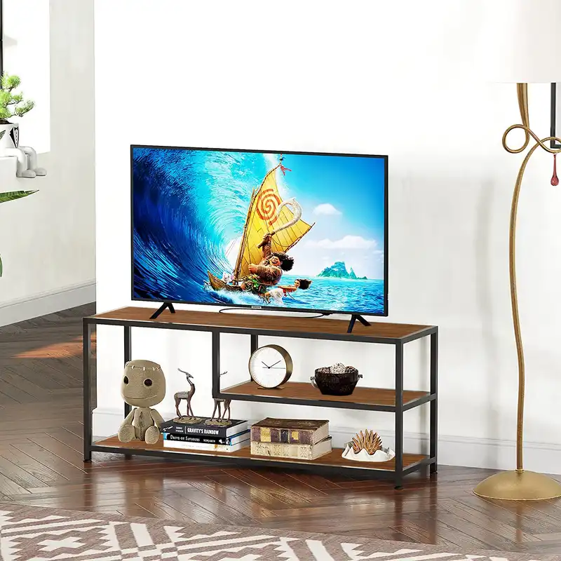 میز تلویزیون دیزم مدل TVS_R100_120_BRN