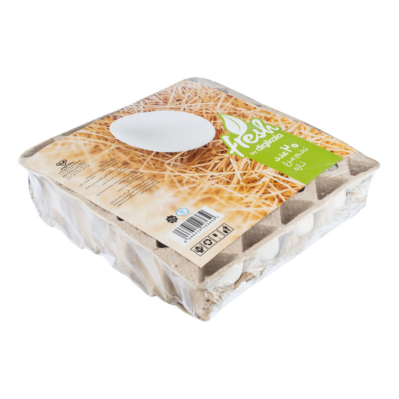 تخم مرغ Fresh گرید B - بسته 20 عددی