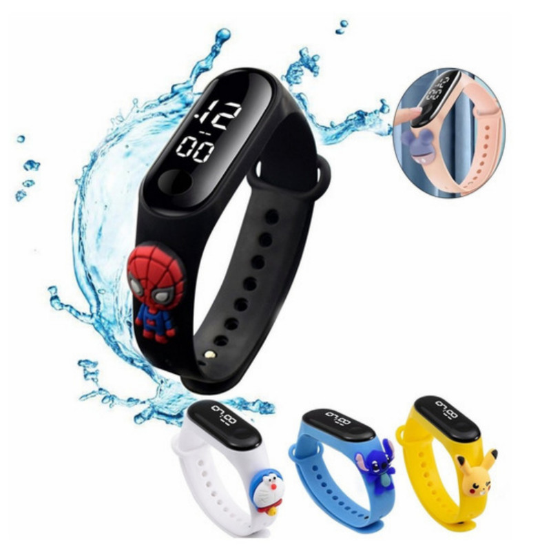 ساعت مچی دیجیتال مدل دستبندی کد M5 بسته 6 عددی