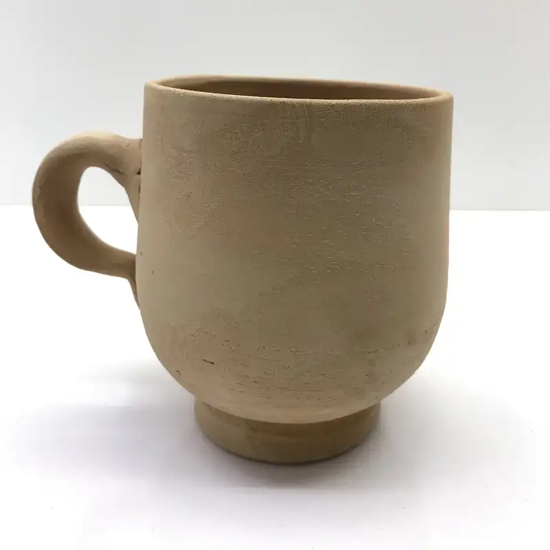 لیوان سفالی خام کد Li100