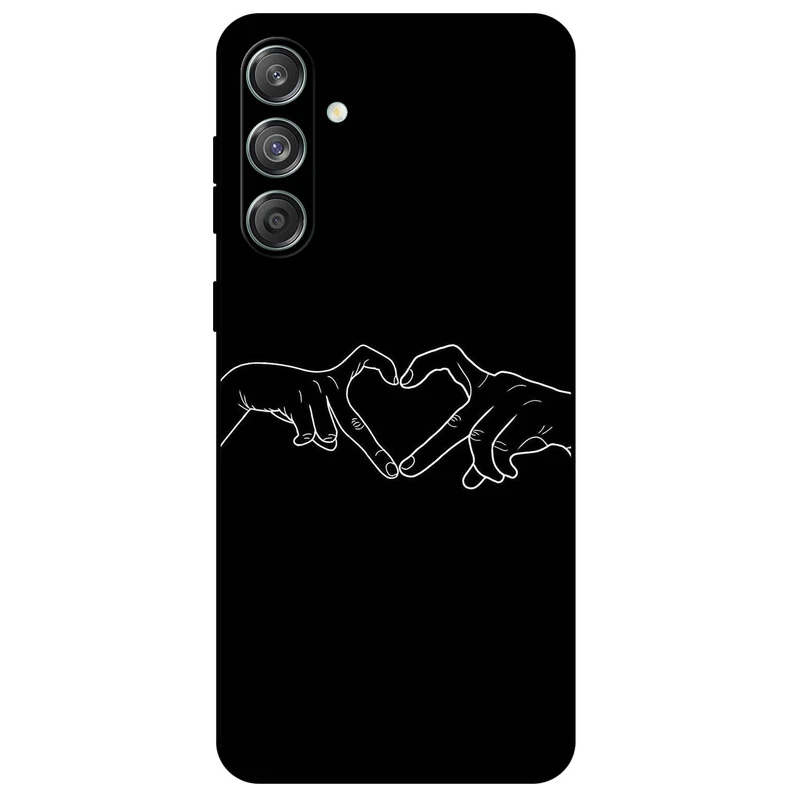 کاور مگافون طرح عشق مدل 1857 مناسب برای گوشی موبایل سامسونگ Galaxy M55 5G