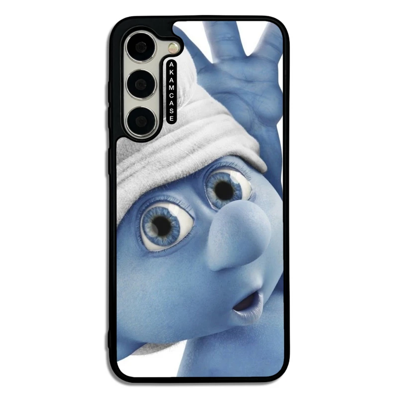 کاور آکام مدل AMC-WSGS23P-SMURFS-2 مناسب برای گوشی موبایل سامسونگ Galaxy S23 Plus