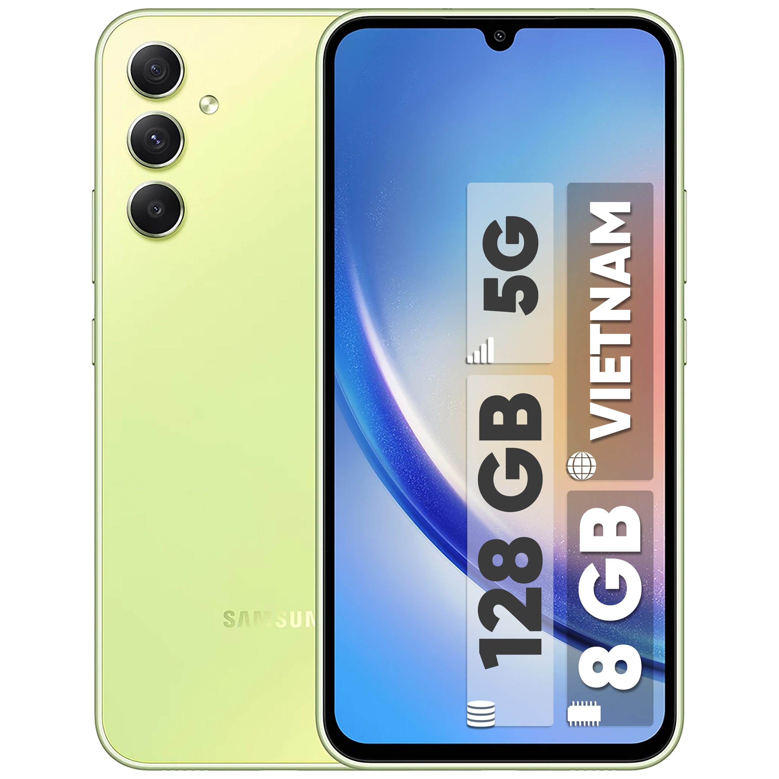 گوشی موبایل سامسونگ مدل Galaxy A34 5G دو سیم کارت ظرفیت 128 گیگابایت و رم 8 گیگابایت - ویتنام