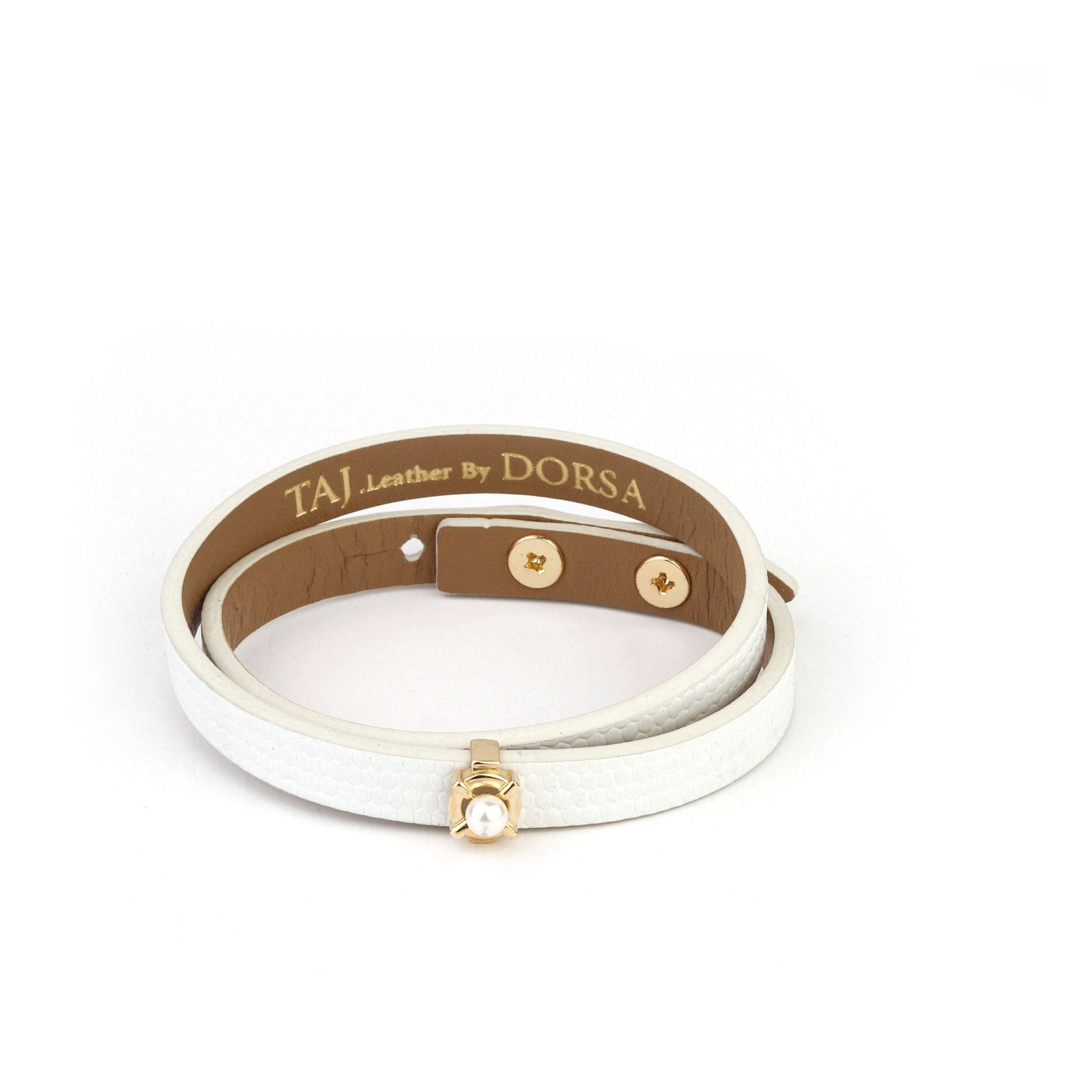 دستبند طلا 18 عیار زنانه تاج مدل G591 -  - 1