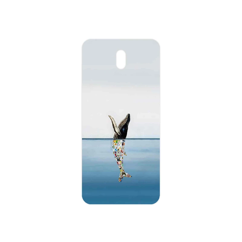 برچسب پوششی ماهوت مدل Collage of Sea Trash مناسب برای گوشی موبایل نوکیا 3.2 TA-1156