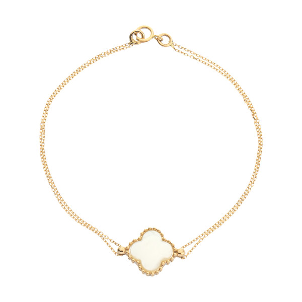 دستبند طلا 18 عیار زنانه مایا ماهک مدل MB1090