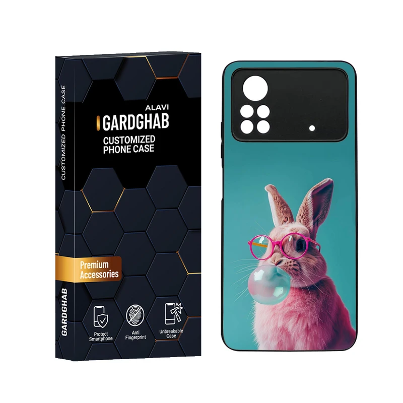 کاور گارد قاب علوی مدل دورژله ای فانتزی مناسب برای گوشی موبایل شیائومی Poco X4 Pro