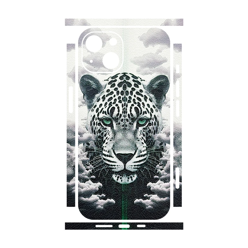 برچسب پوششی ریمکس مدل Leth طرح پلنگ مناسب برای گوشی موبایل اپل iPhone 13