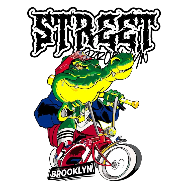 استیکر پارچه و لباس پاد آفرین مدل کارتونی کد S1422