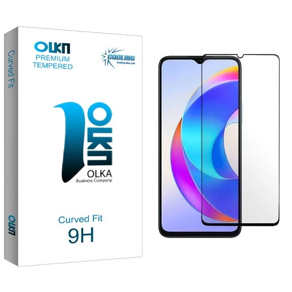 محافظ صفحه نمایش شیشه ای کولینگ مدل Olka مناسب برای گوشی موبایل آنر X5 Plus