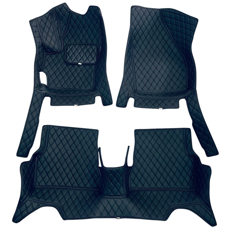 کفپوش 5 بعدی خودرو مدل Ts چرم گلدوزی مناسب برای مزدا 3