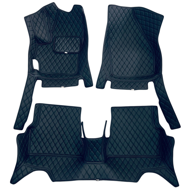 کفپوش 5 بعدی خودرو مدل Ts چرم گلدوزی مناسب برای مزدا 3