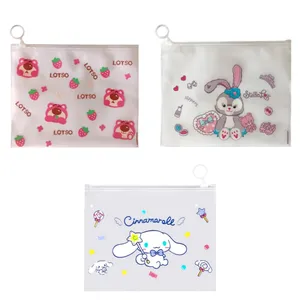 پوشه زیپ‌دار مدل کرومی و دوستان سایز A5 بسته 3 عددی