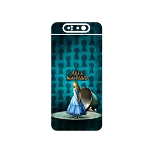 MAHOOT Alice in Wonderland Cover Sticker for Samsung Galaxy A80