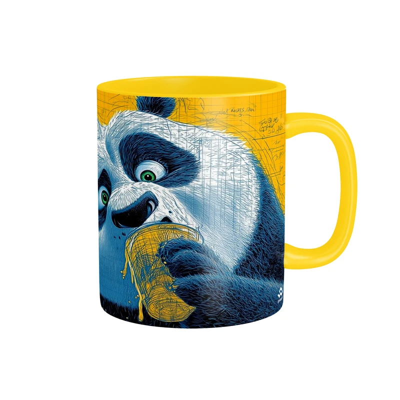 ماگ شادیت مدل پاندای کونگ فو کار کد 140