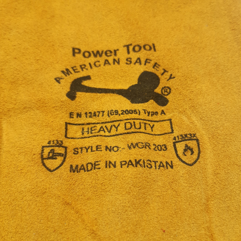 دستکش جوشکاری آمریکن سیفتی مدل WGR-203