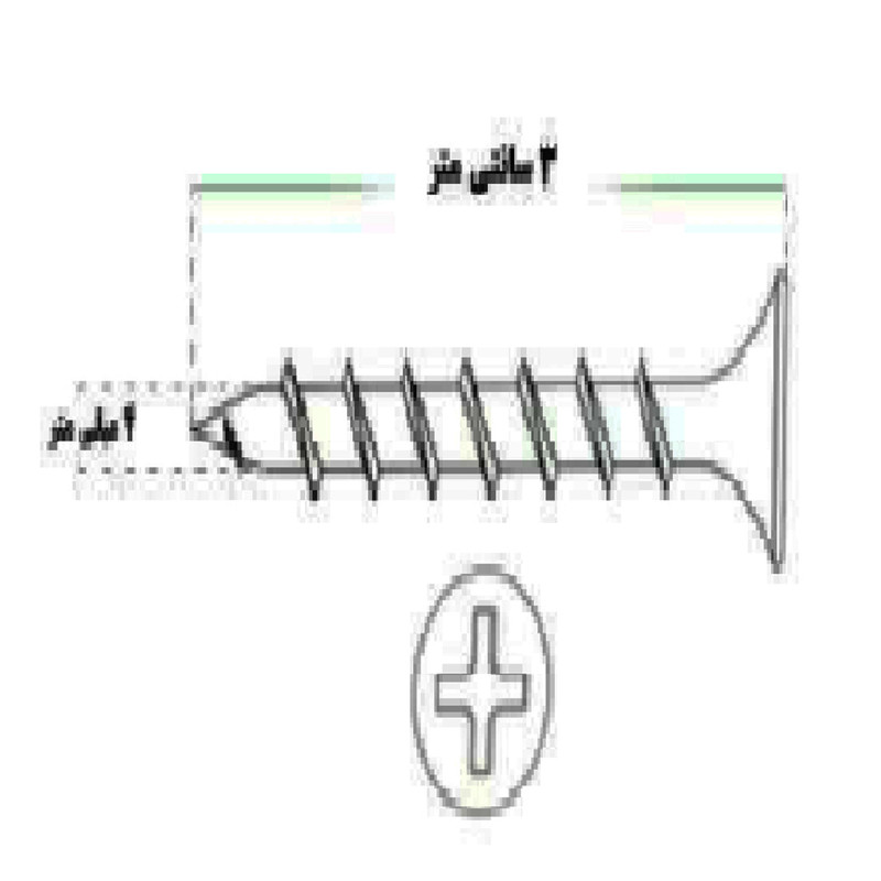 پیچ ام دی اف کد SAH30 مجموعه 70 عددی