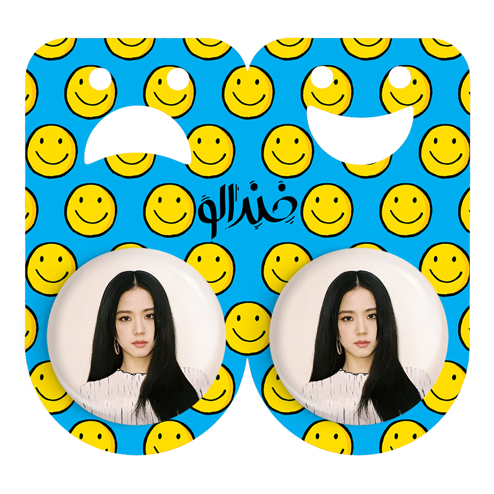 پیکسل خندالو مدل جیسو بلک پینک کد 14171 به همراه مگنت