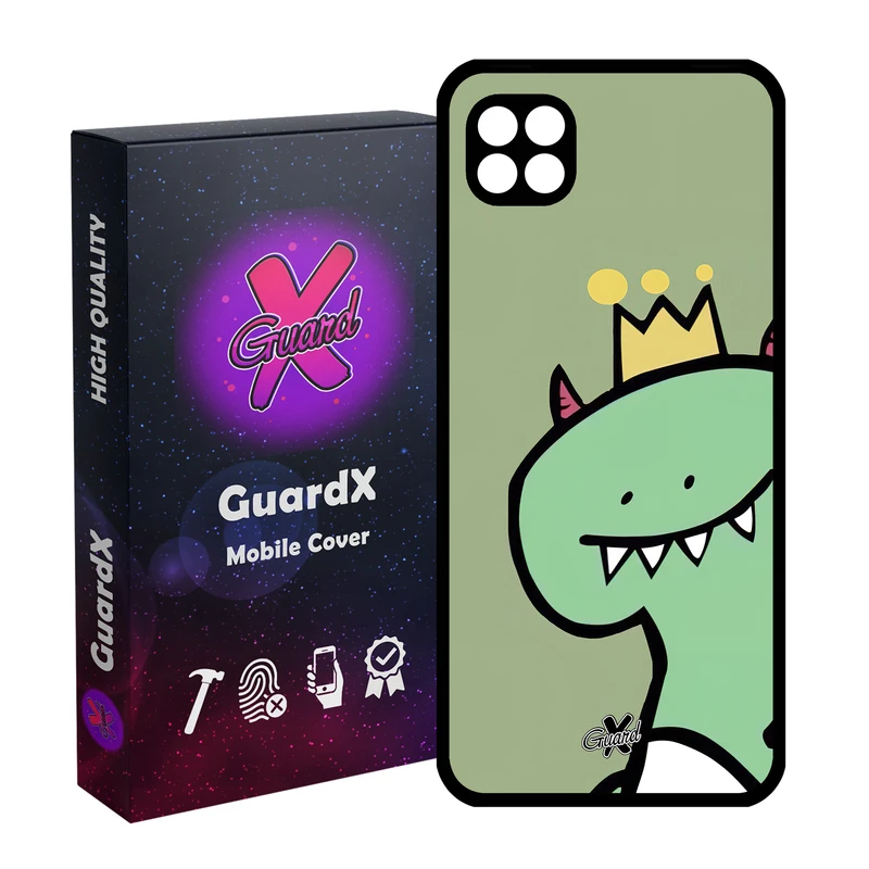 کاور گارد ایکس طرح نقاشی مدل Glass10463 مناسب برای گوشی موبایل سامسونگ Galaxy A22 5G