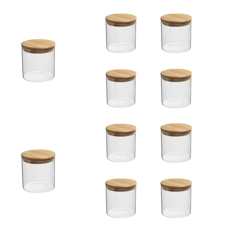 بانکه مدل درب بامبو قاشق دار کد 6058 محموعه 10 عددی 