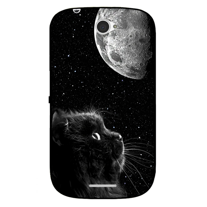 کاور مگافون طرح گربه مدل 1882 مناسب برای گوشی موبایل سونی Xperia E4 